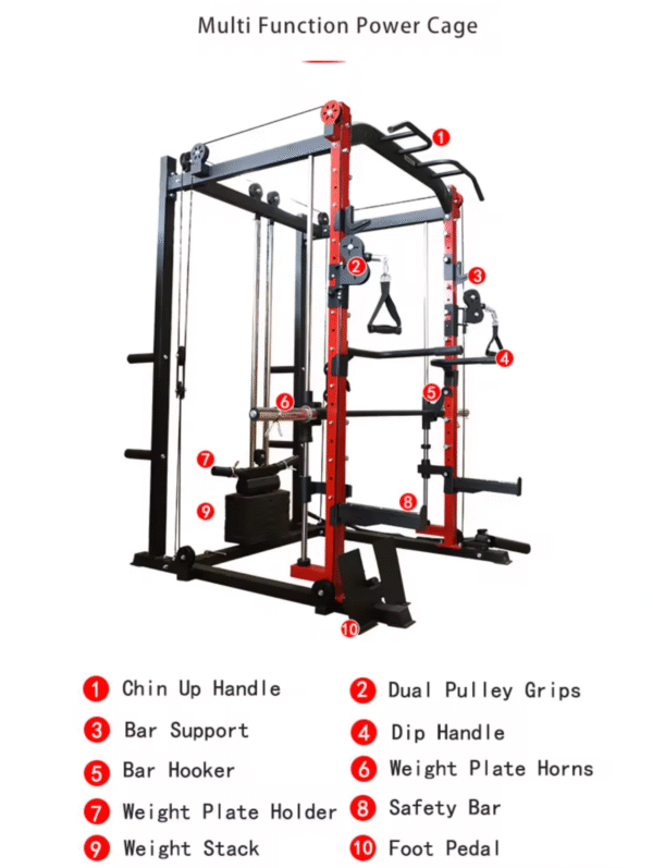Rack multifunzione 25-50mm