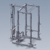 POWER RACK PRO PR-Z3 CON LAT MACHINE 25-50MM (70kg + Carico 25/50mm)