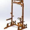 HALF RACK SEMI PRO 25/50MM