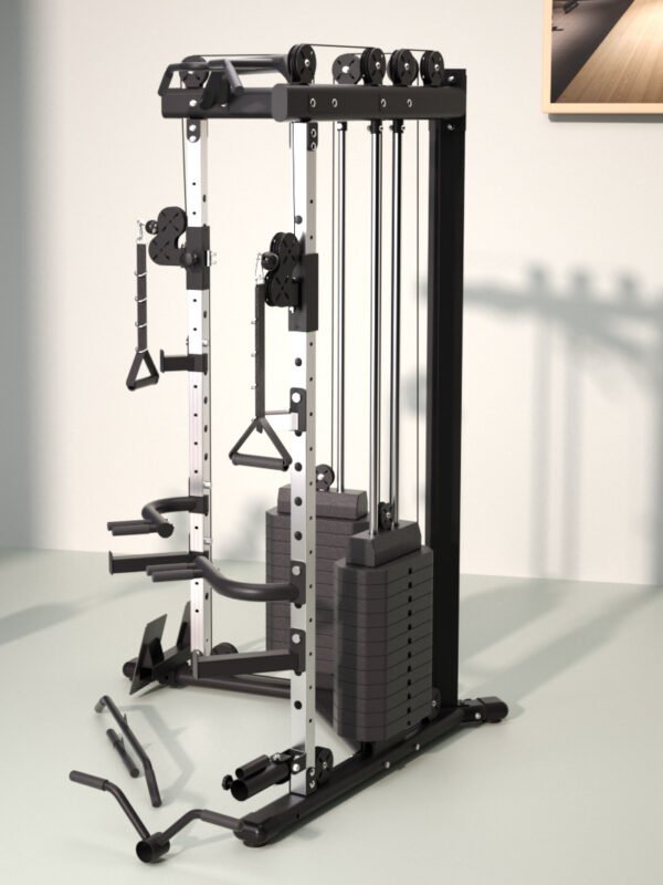 Functional Trainer angolare a pacco pesi