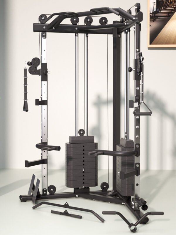 Functional Trainer angolare a pacco pesi