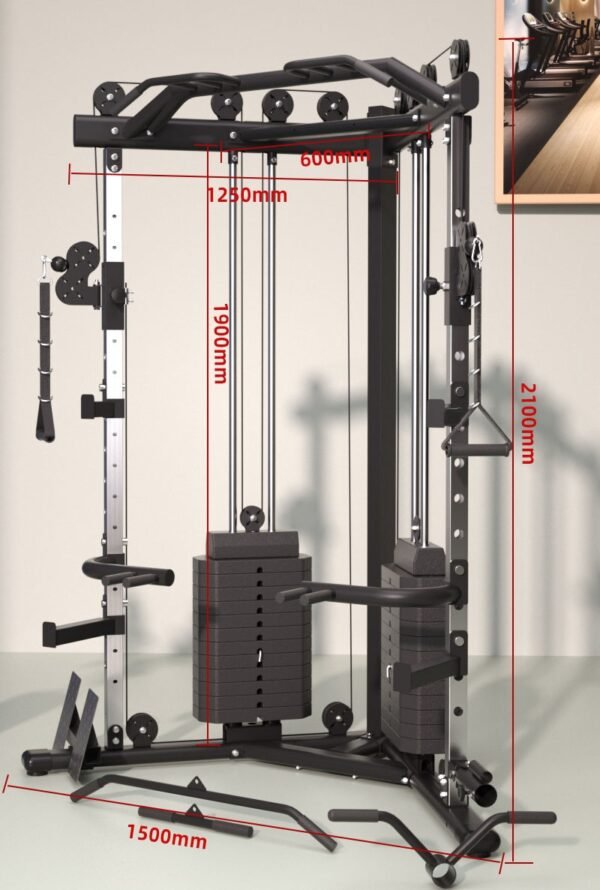 Functional Trainer angolare a pacco pesi