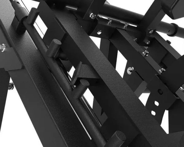 Monster leg press  hack squat combo PRO con pedane in acciaio